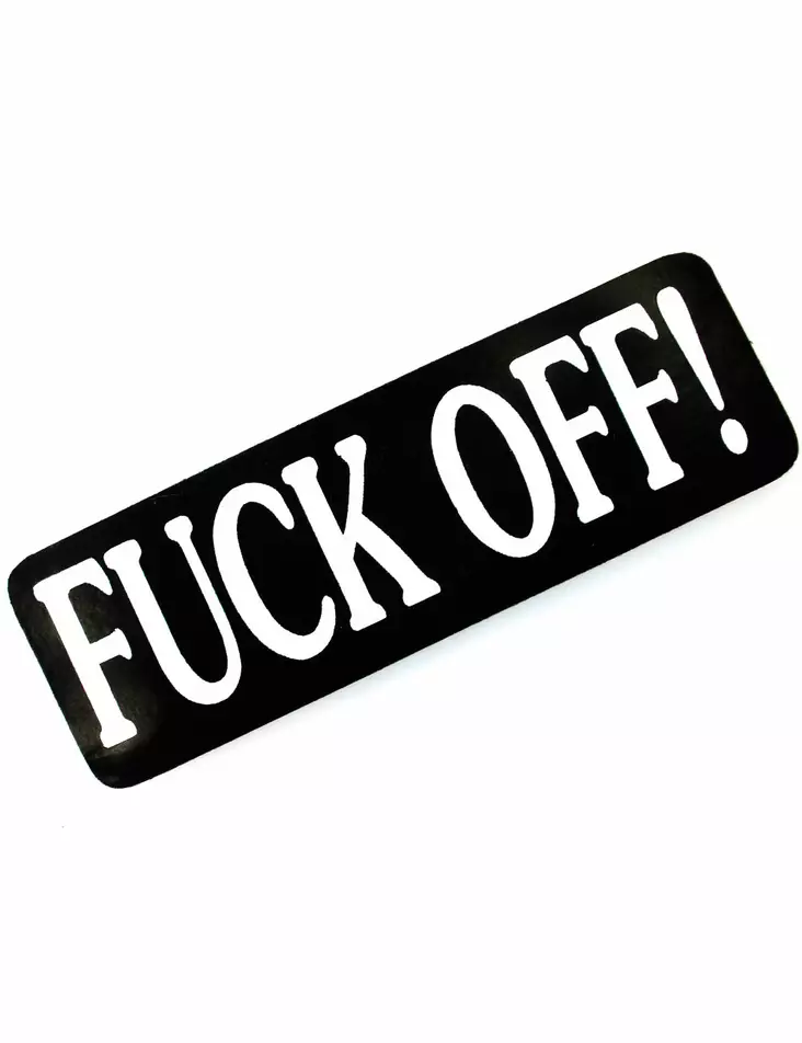 Kypärätarra, Fuck Off! - Tarrat - TAR88 - 1