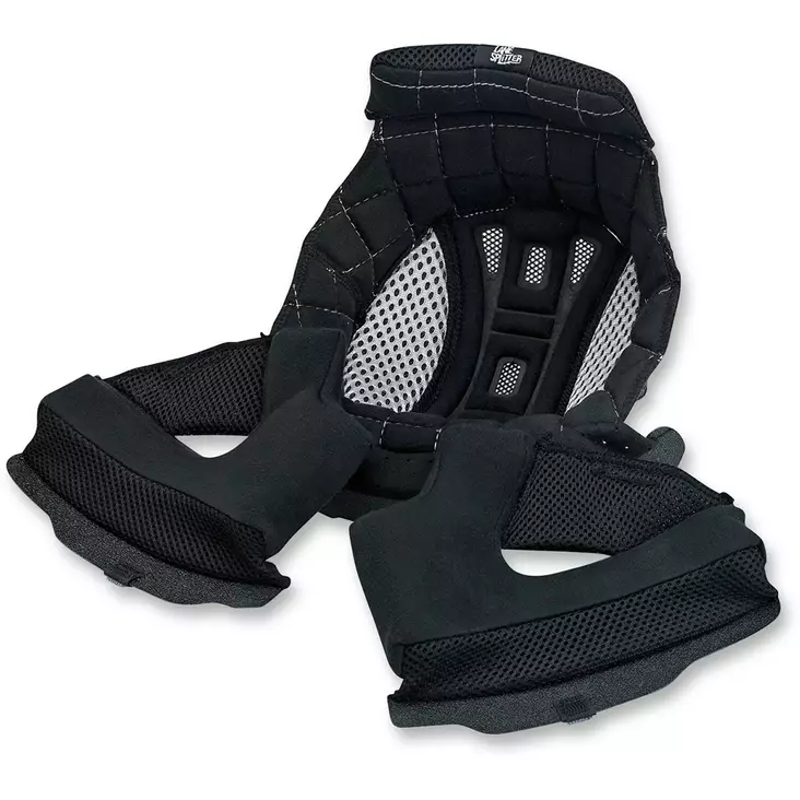 LANE SPLITTER HELMET LINER BLACK/SILVER - Kypärätarvikkeet - 01342278 - 1