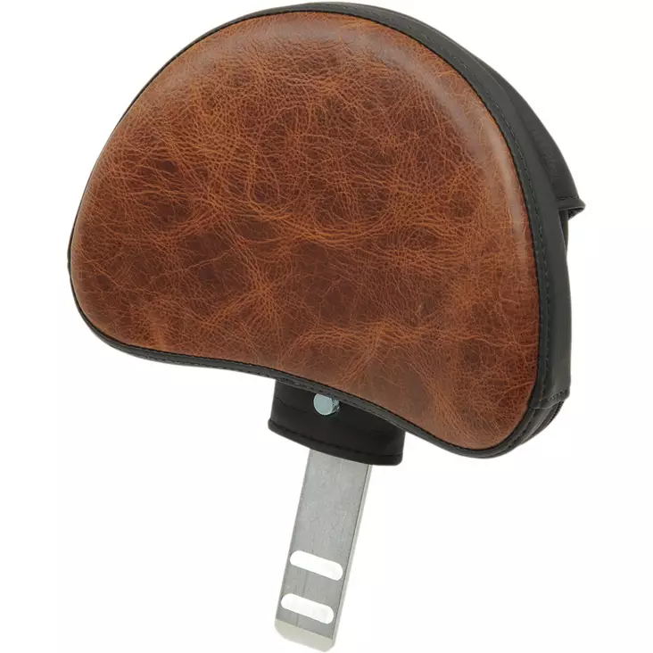 LARIAT OPTIONAL DRIVER BACKREST LEATHER DISTRESSED BROWN HARLEY DAVIDSON - Satulat ja satulanpäälliset - 08220188 - 1