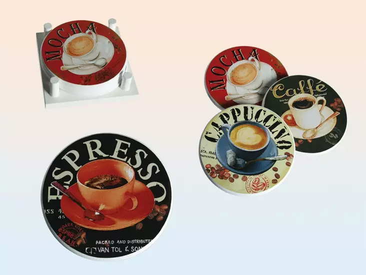 Lasinalunen Coffee, 4 kpl, halk. 11 cm - Lasinalunen - PRT498 - 1