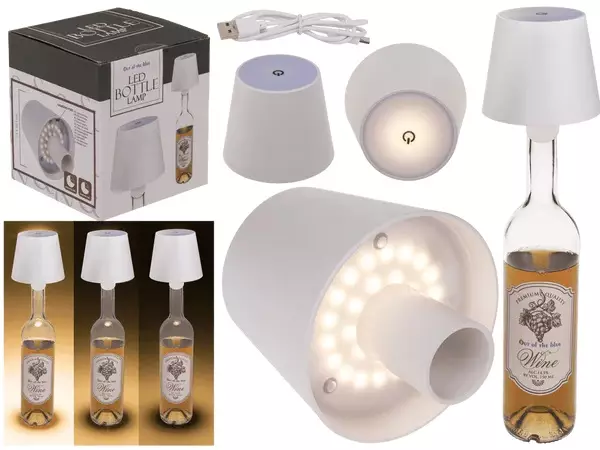 Led pullolamppu, musta tai valk. - Valaisin, valoketju - VALO48 - 1