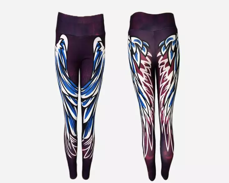 Leggingsit lila, sin siivet - Leggingsit - LEG508 - 1