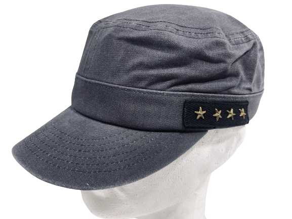 Lippis Armycap antrasite harma 4-star - Lippikset - LC608 - 1