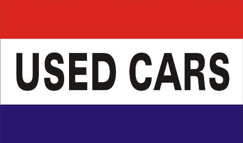 Lippu Used Cars 150 x 90 cm - Liput - LIPPU68 - 1