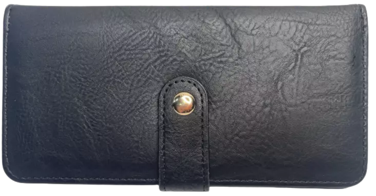 Lompakko Musta 11-korttipaikalla - Lompakot ja rahakukkarot - KN448 - 1