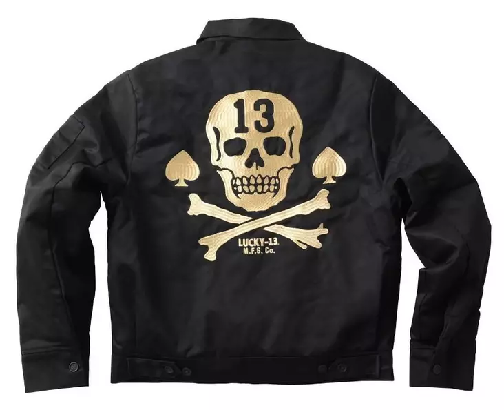 Lucky13 Pirate Skull-takki - Kangastakit - L1338 - 1