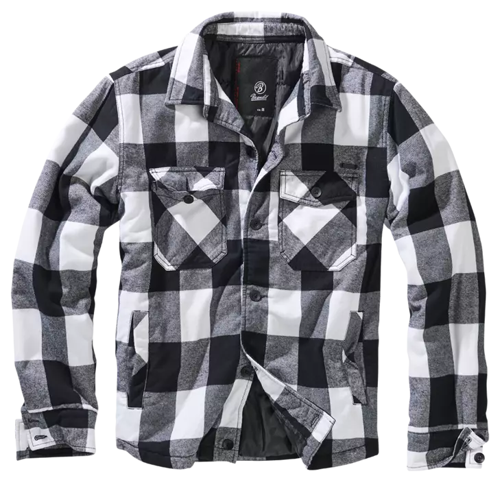Lumberjackets Valkomusta Brandit - Kangastakit - T428 - 1
