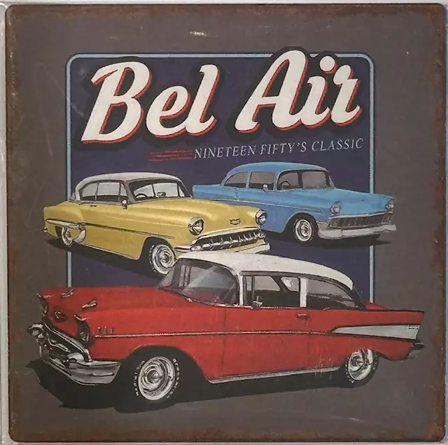 Magneetti Bel Air 7x7 cm - Koriste-esineet - MAG48 - 1