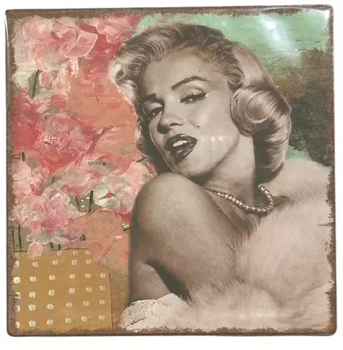 Magneetti Marilyn 7 x 7 cm - Koriste-esineet - MAG38 - 1