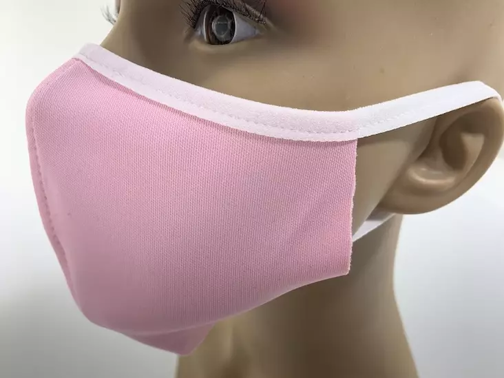 Maski 5-kpl pinkki roosa valkoinen S-L - Maskit - MASKI18 - 1