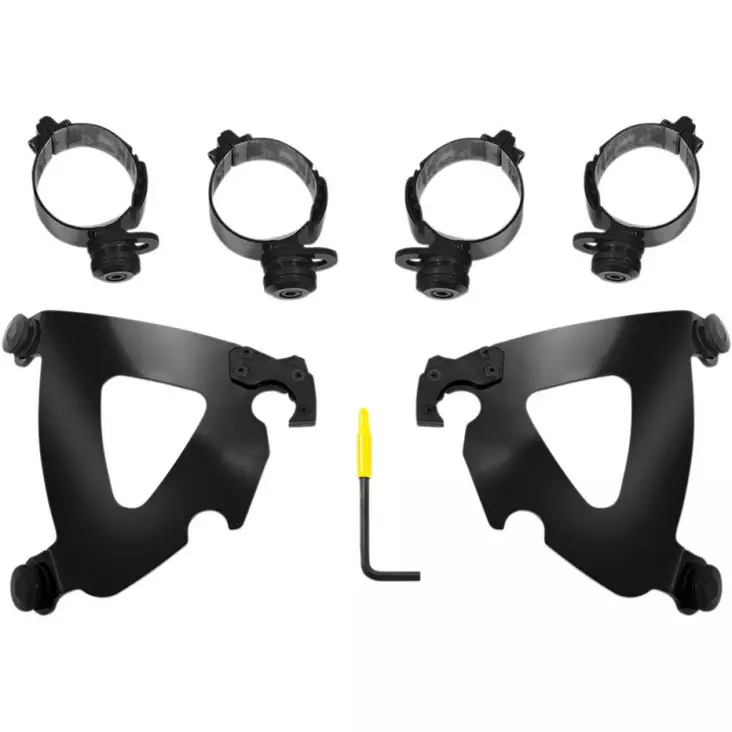 MNT KIT RD WARR FLSB BLK - Tuulilasit ja etumaskit - 23200218 - 1