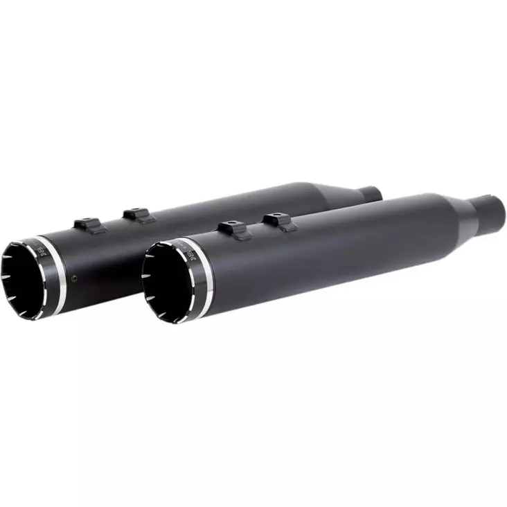 MUFFLERS TRACER TIP SLIP-ON 4.5" HIGH PREFORMANCE PLUS BLACK - Pakoputket ja niiden osat - 18011258 - 1