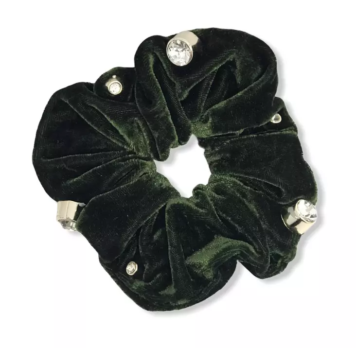 Muhkea hiusdonitsi, sammaleenvihreä - Hiuskoristeet - PIN298 - 1