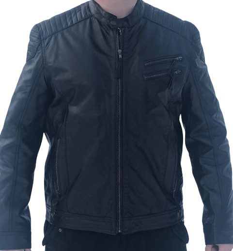 Nahkatakki, Bian, Sheep Black - Nahkatakit - T388 - 1