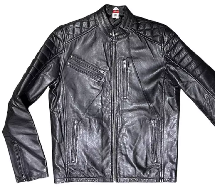 Nahkatakki Coltan, musta - Nahkatakit - T588 - 1