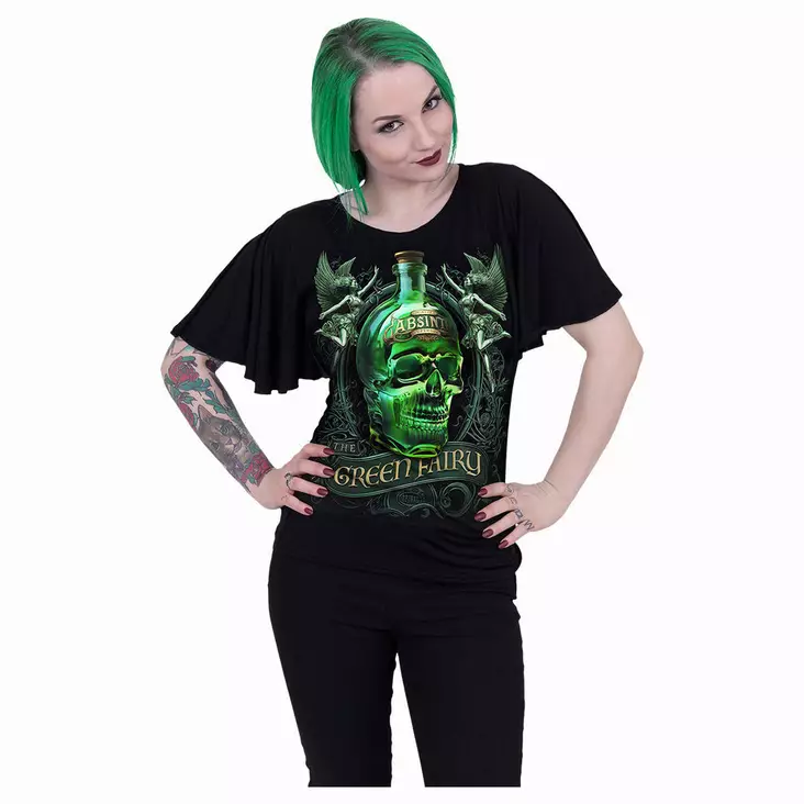 Naisten paita Absinth Vihreä Fairy - T-paidat - SPI278 - 1