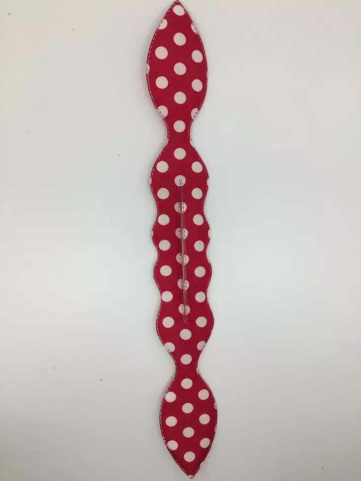 Nutturalasso, Polka Dot, punainen - Hiuskoristeet - PIN138 - 1