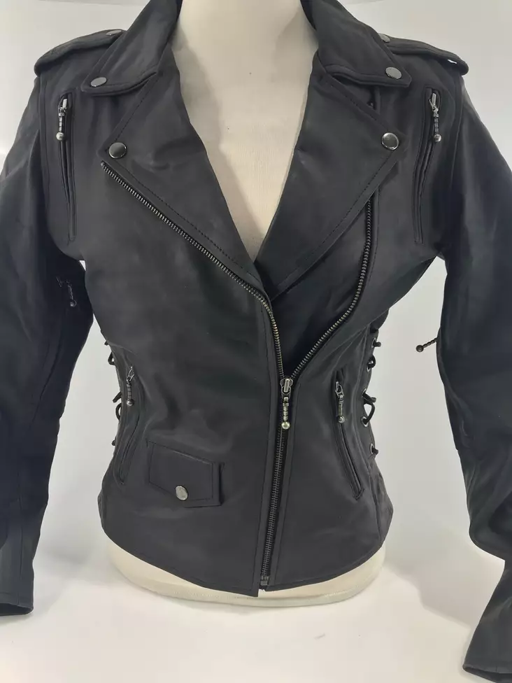 Oilskin Musta nyöri, ilmastoinneilla - Ajotakit - T418 - 1