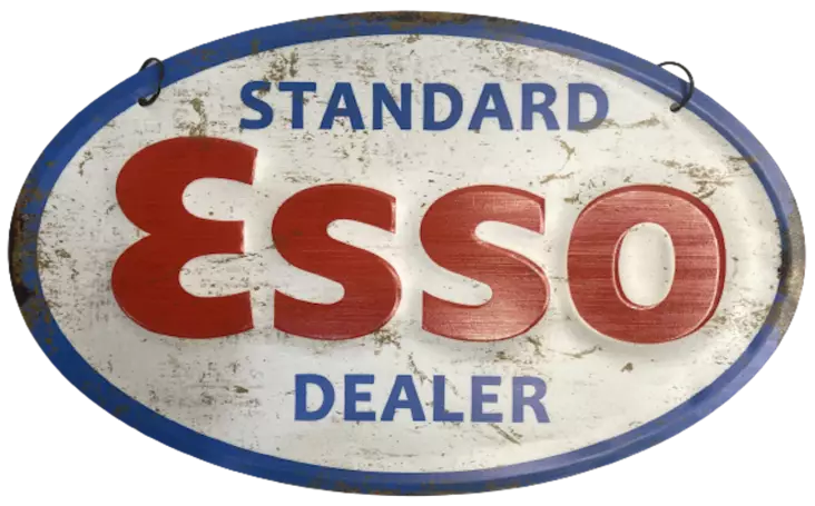 Peltikyltti ESSO standard dealer - Taulut, kehykset - PELT268 - 1