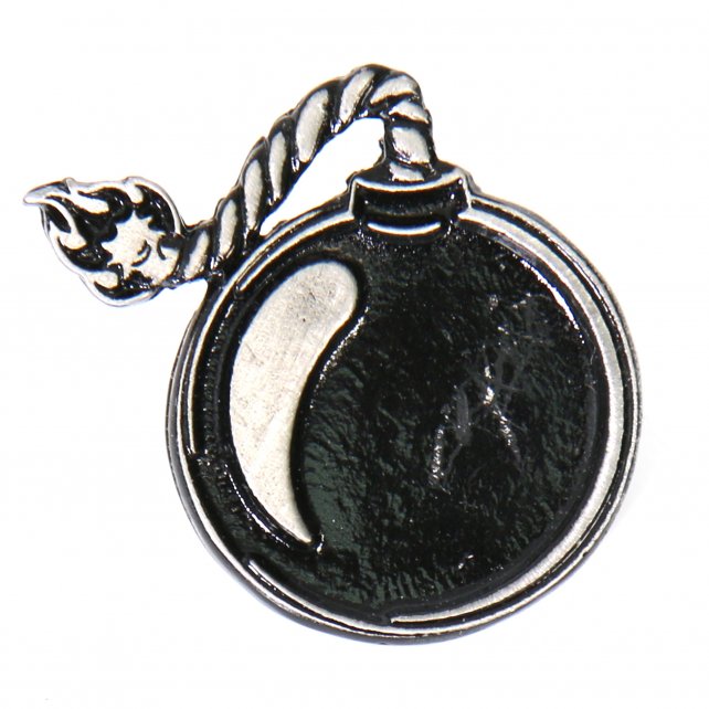 Pinssi, Hot Leathers, Ball Bomb - Oheistuotteet - PNS68 - 1