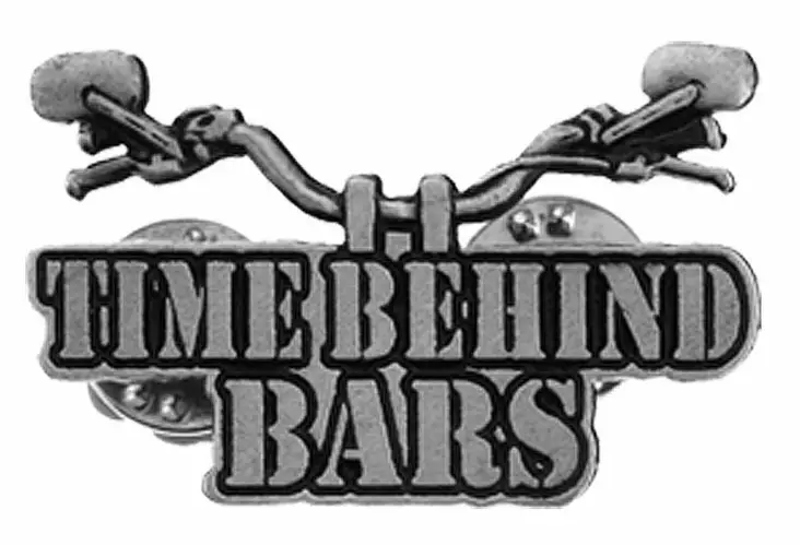 Pinssi Time Behind Bars Hot Leathers - Pinssit - PNS78 - 1