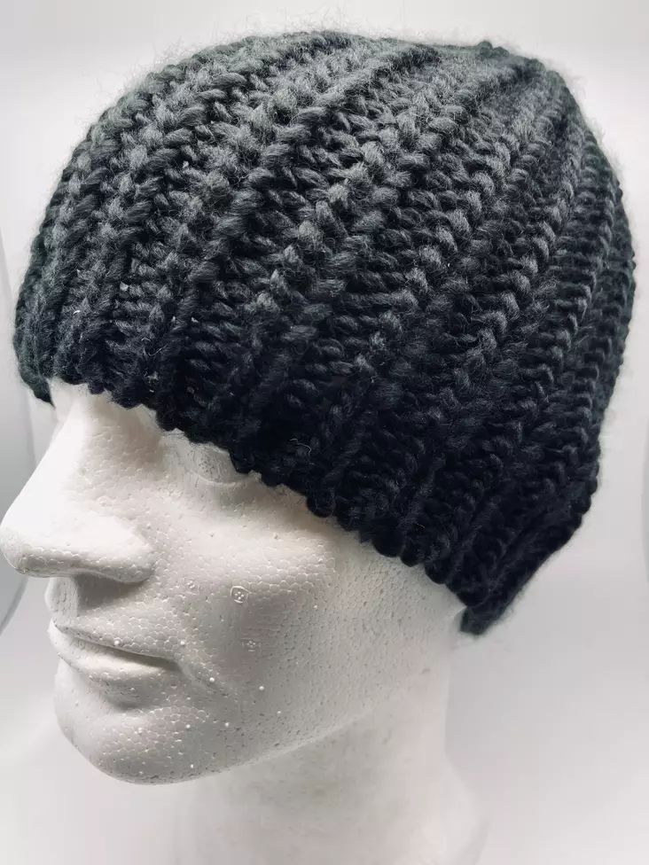 Pipo musta Hofler neulepipo 100% acryyli - Pipot - PI548 - 1