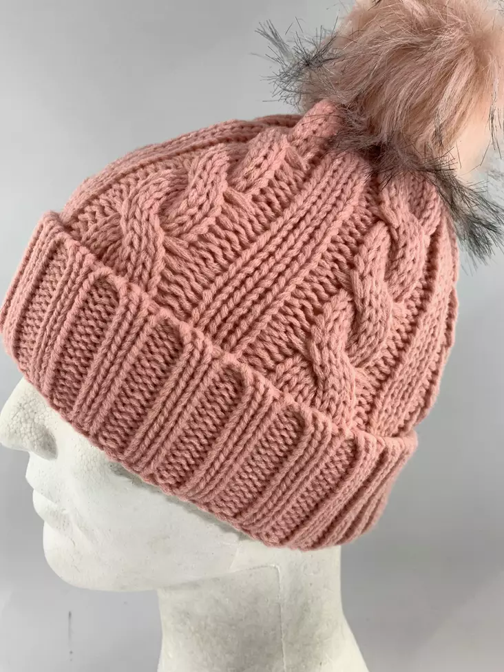 Pipo roosa, Emily Wilson neulepipo - Pipot - PI498 - 1