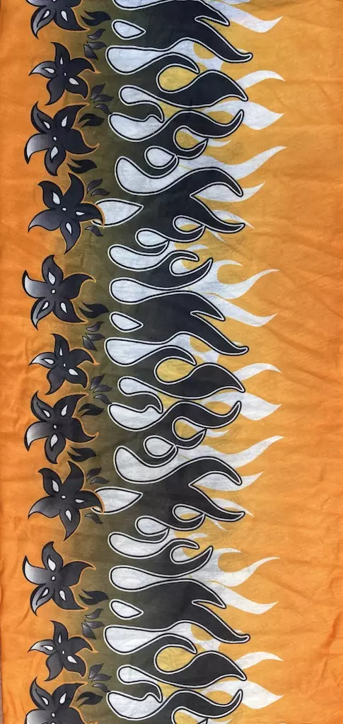 Putkihuivi oranssi vaaka liekit - Putkihuivit - B328 - 1