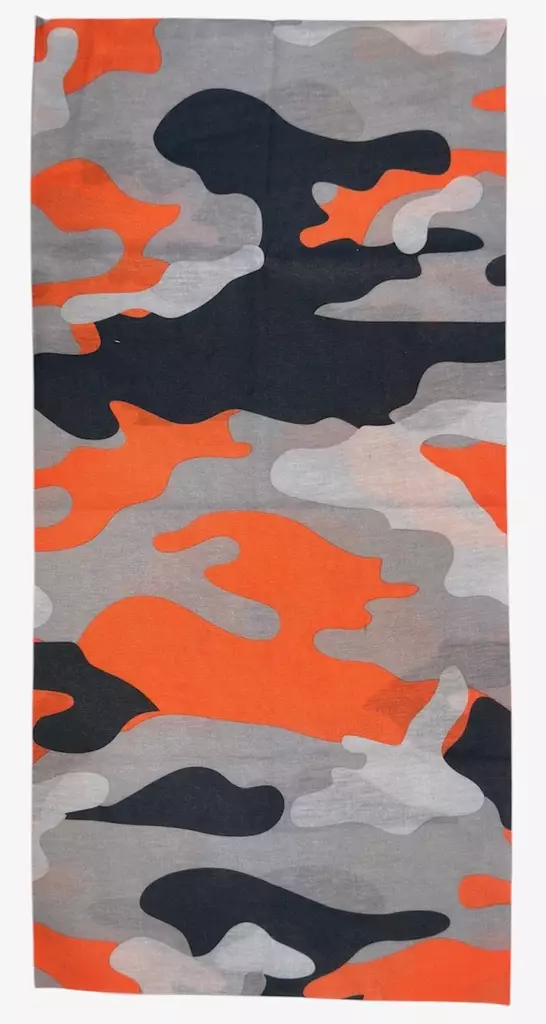 Putkihuivi Oranssi XL Camo - Putkihuivit - B468 - 1