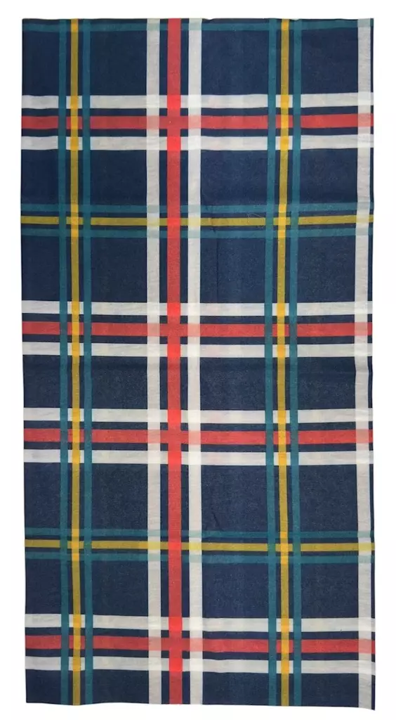 Putkihuivi Sininen ruutu - Putkihuivit - B478 - 1