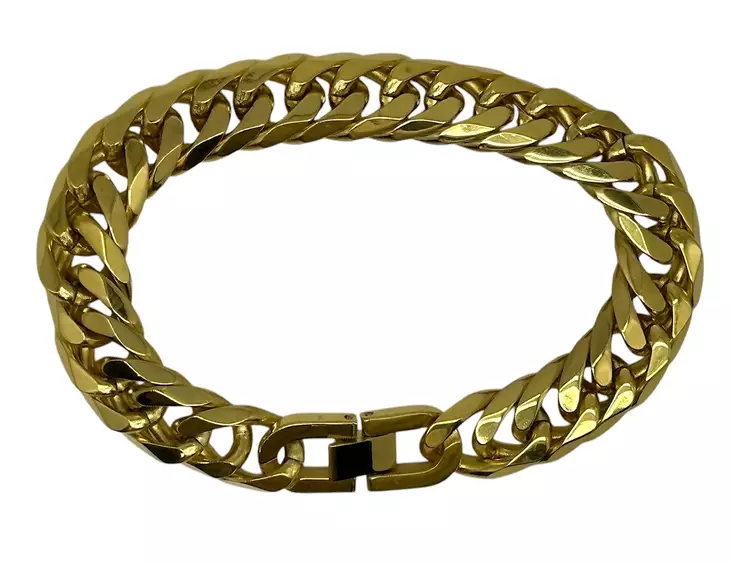 Ranneketju lev.13,4 mm ruostumaton teräs - Rannekorut - BA328 - 1