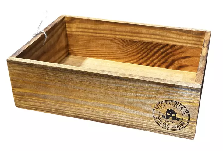 Säilytyslaatikko, 27,5 x 19 x 8,5 cm - Korit ja tarjottimet, sisustuslaatikot - PUU8 - 1