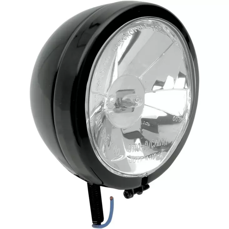 SPOTLIGHT DIAMOND-STYLE 4.5" STUD-MOUNT CLEAR LENS BLACK - Tuulilasit ja etumaskit - 20010558 - 1