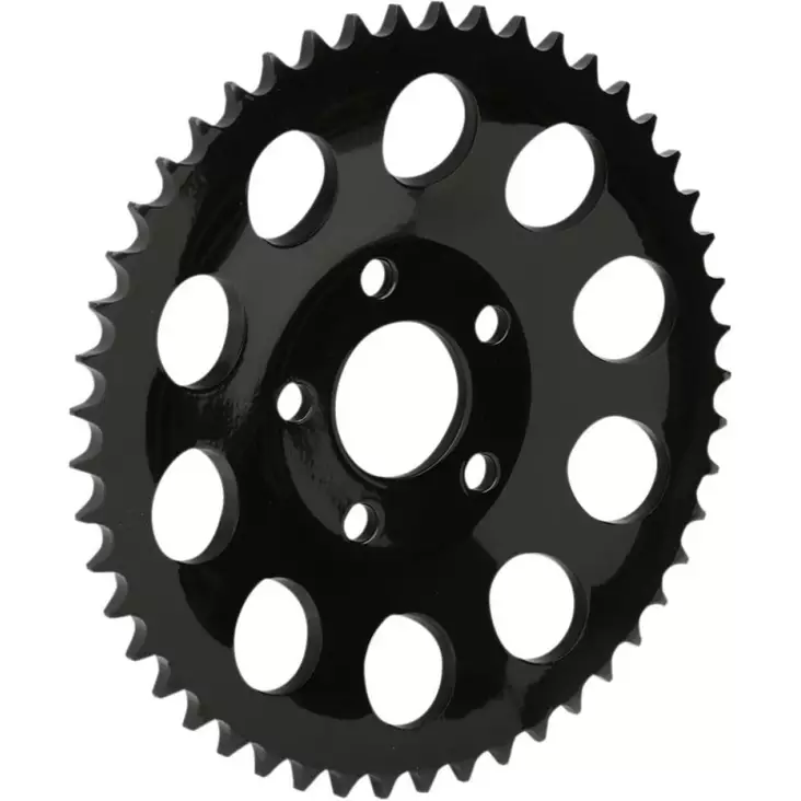 SPROCKET REAR WHEEL 49T DISH GLOSS BLACK - Rattaat ja hihnapyörät - 12101838 - 1