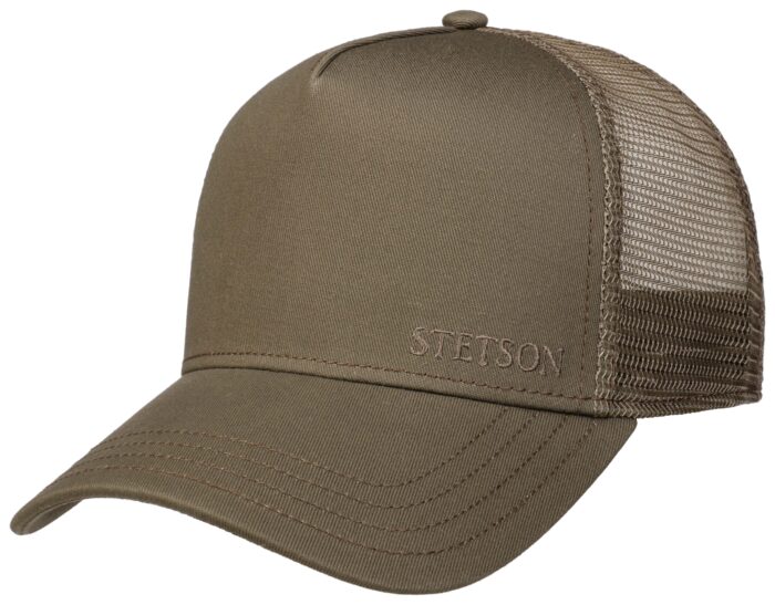 Stetson Trucker Cap Cotton, Brown - Lippikset - STHAT58 - 1