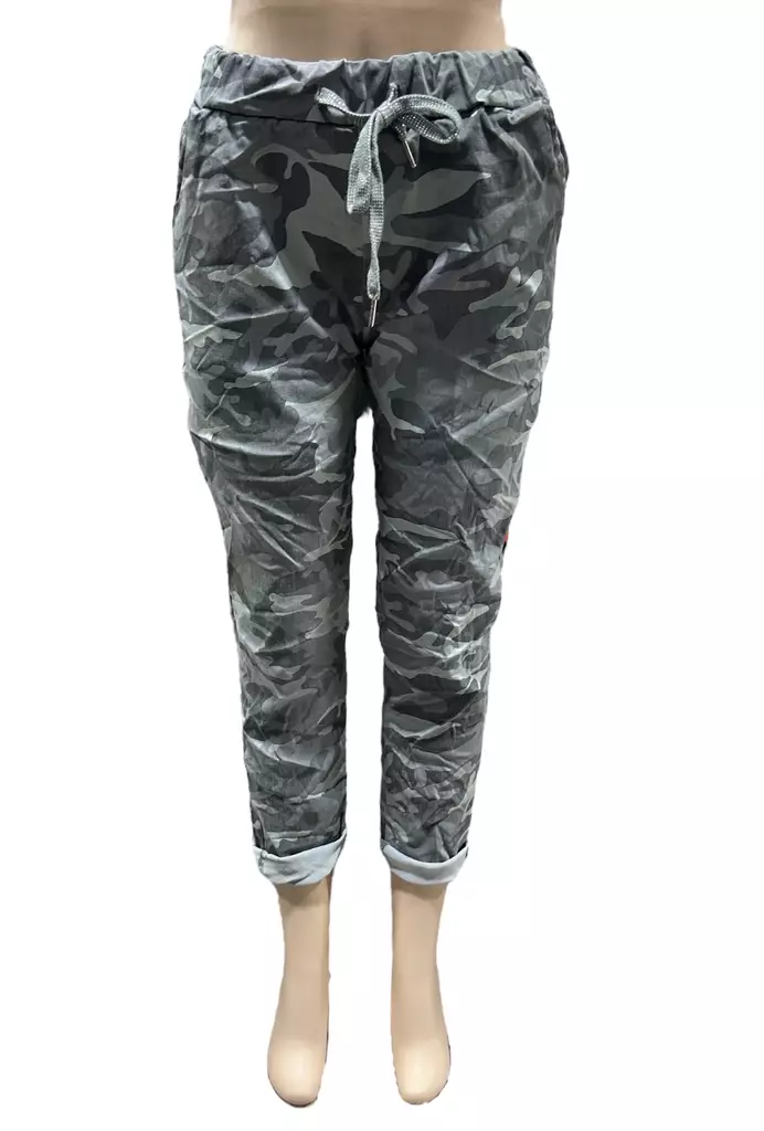 Stretch- housu v.vihr. camo - Muut housut - HO668 - 1