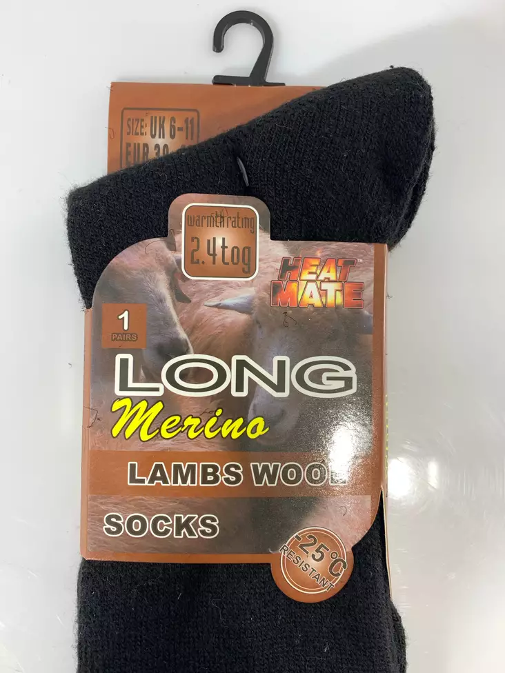 Sukat Long MERINO pitkät sukat - Sukat - SU238 - 1