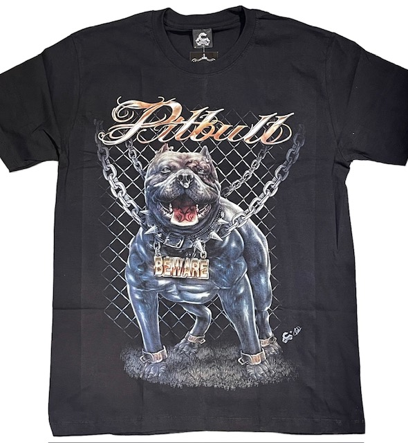 T-paita Pitbull, musta - T-paidat - TP1368 - 1