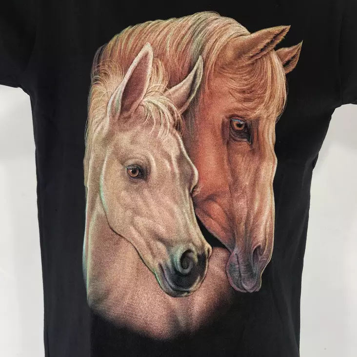 T-paita, Two horses - T-paidat - KID478 - 1