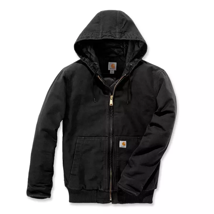 Takki Washed Active Jacket, Musta - Kangastakit - CRH38 - 1
