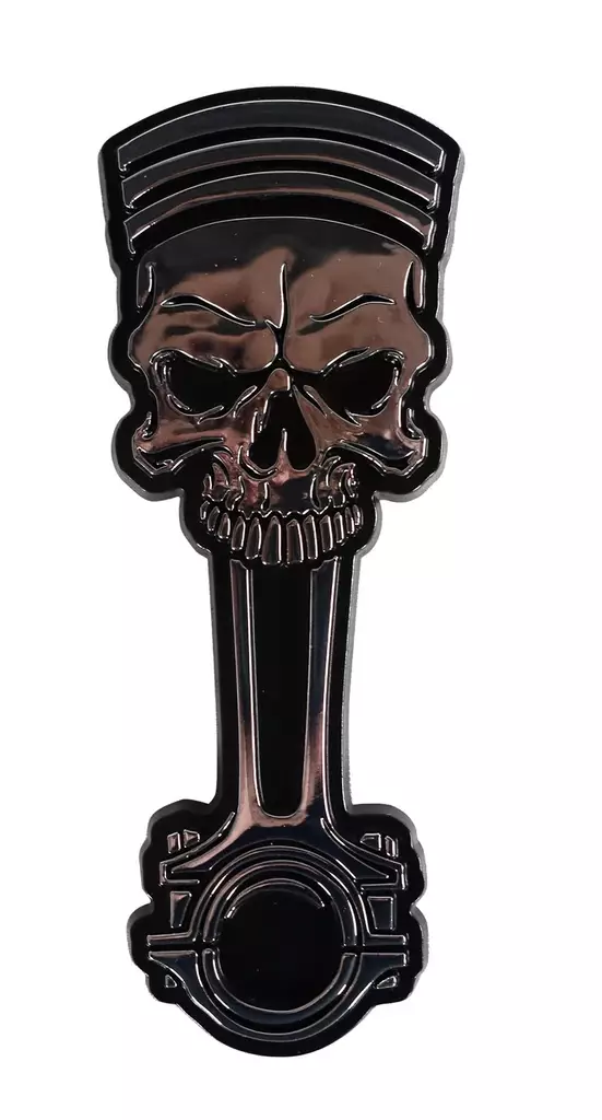 Tarra Skull Piston, kova tarra 3D - Tarrat - TAR408 - 1
