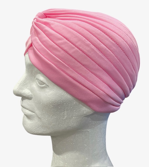 Turbaani, vaaleanpunainen - Hiuskoristeet - HAT128 - 1