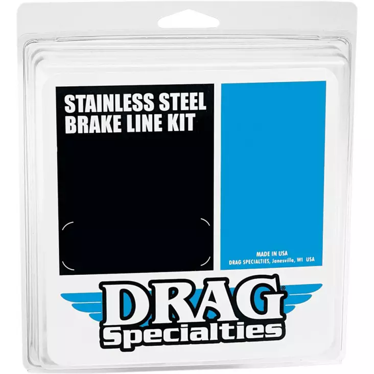 UNIVERSAL BRAKE LINE STAINLESS STEEL DOT AN-3 16" - Parts ryhmättömät - 12042728 - 1