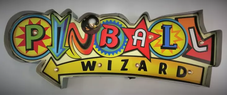 Valokyltti Pinball Wizard - Taulut, kehykset - PELT28 - 1