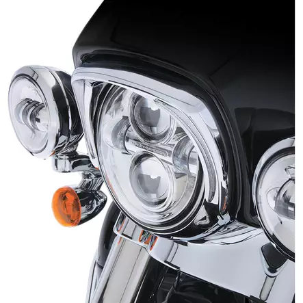 HEADLIGHT BEZEL FANG LED CHROME - Parts ryhmättömät - 20011319 - 1