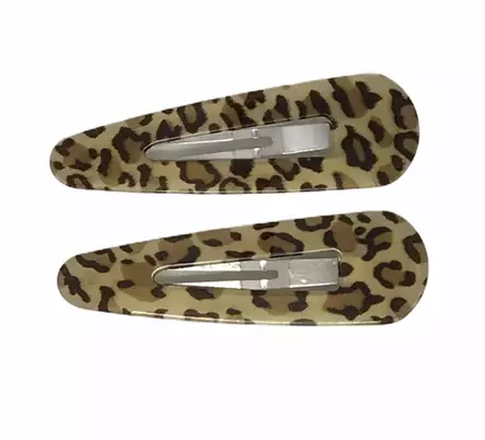 Hiuspinni Leopardii 65 mm, 2 kpl - Hiuskoristeet - PIN239 - 1