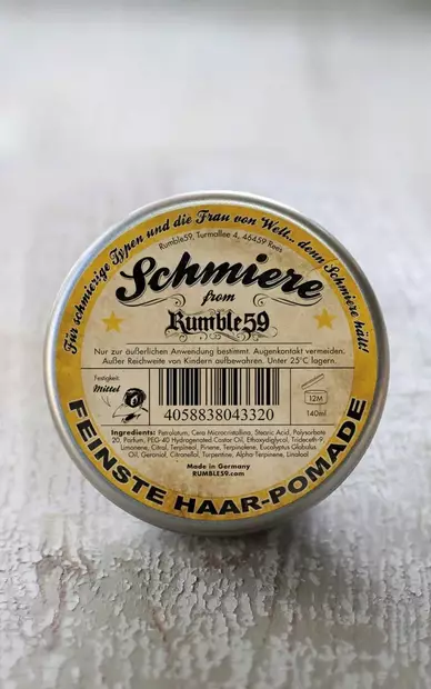 Hiusvaha Schmiere Medium Greasy Lemon - Hiusvahat  - RUM519 - 2