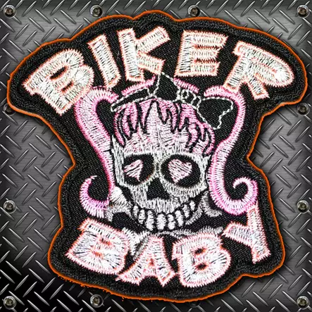 Kangasmerkki, Biker Baby - Kangasmerkit - K879 - 1
