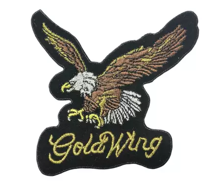 Kangasmerkki Gold Wing - Kangasmerkit - K1629 - 1