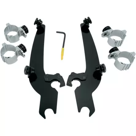 MOUNTING KIT TRIGGER-LOCK SPORTSHIELD-WINDSHIELD BLACK - Tuulilasit ja etumaskit - 23200069 - 1